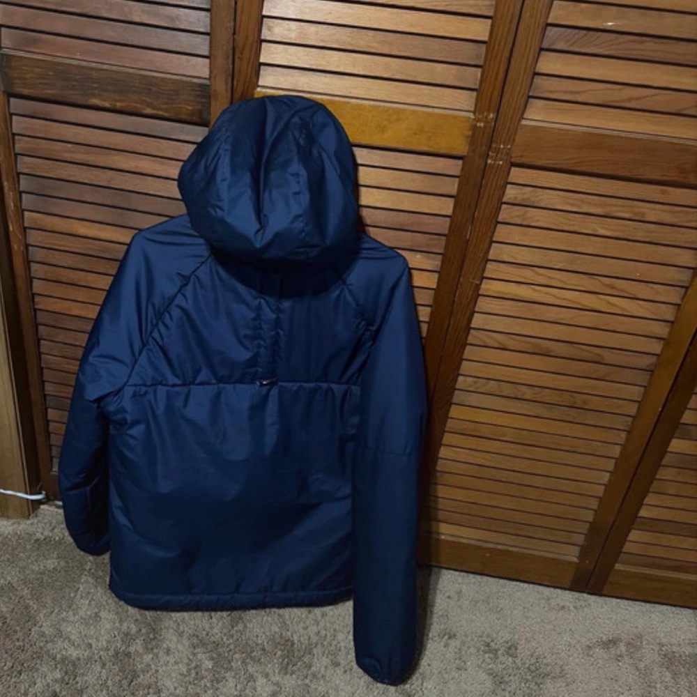 Nike Sportswear Therma-Fit Legacy Fleece Lined Hooded JacketNavy DD6857-410 M Ta - Picture 2 of 15